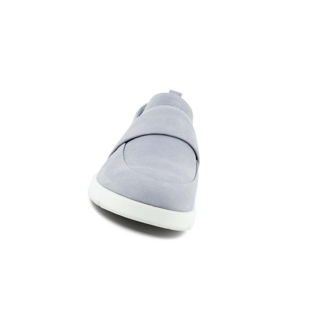 Women's Ecco Bella Slip-on Casual Shoes Silver | Canada 59YXF